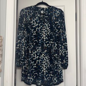 Leopard Print Women's Top
